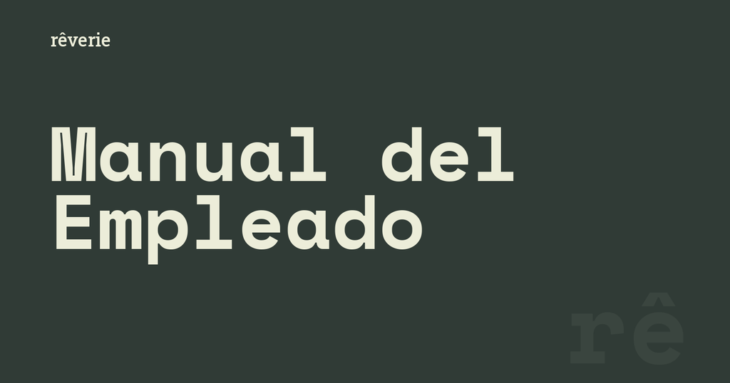 Manual de Sala